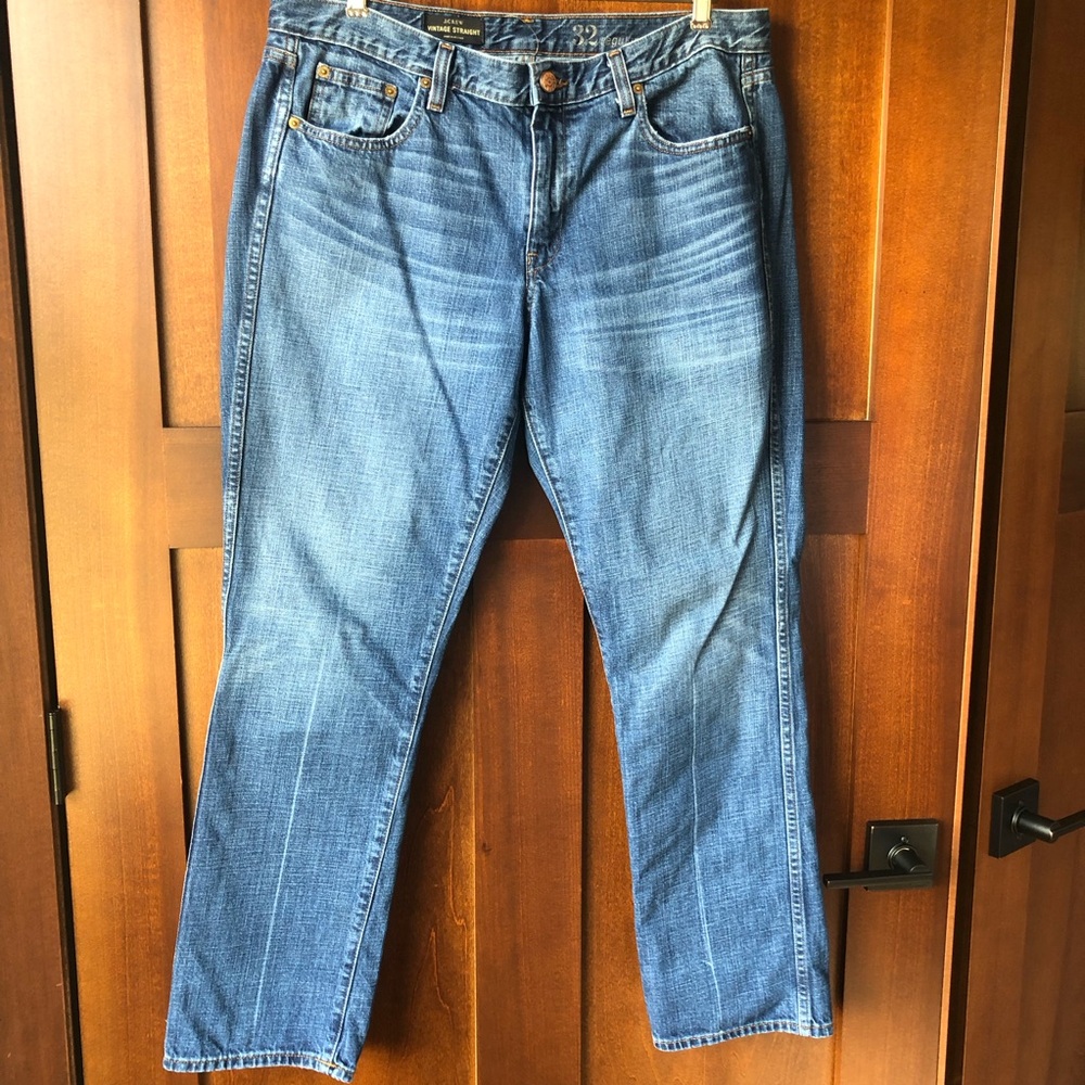 J. Crew Women’s Vintage Straight Jeans Size 32 Regular